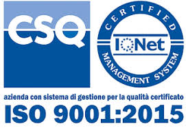 logo di cerificazione ISO - Envel srl